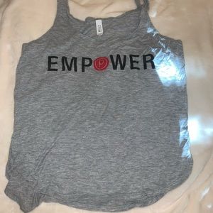 Pure Barre Workout Tank Grey